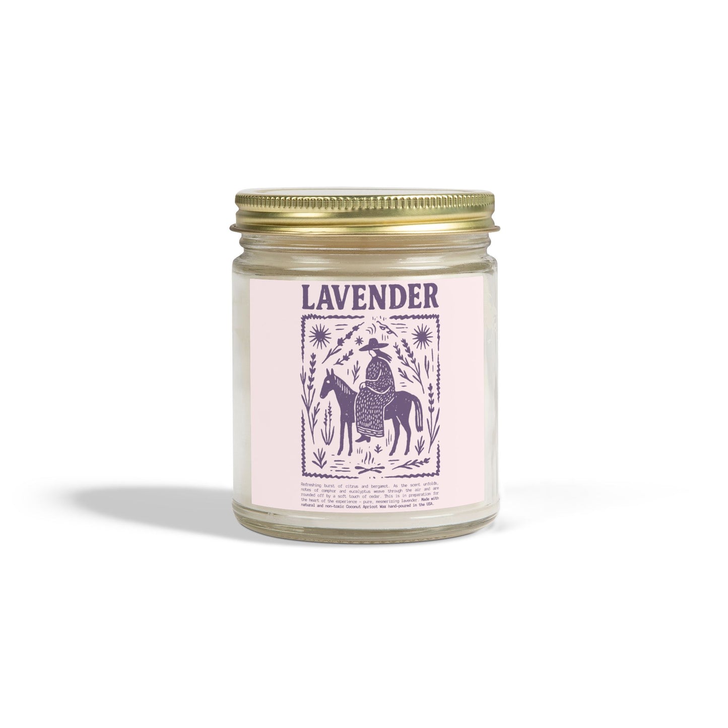 Lavender Scented Candle