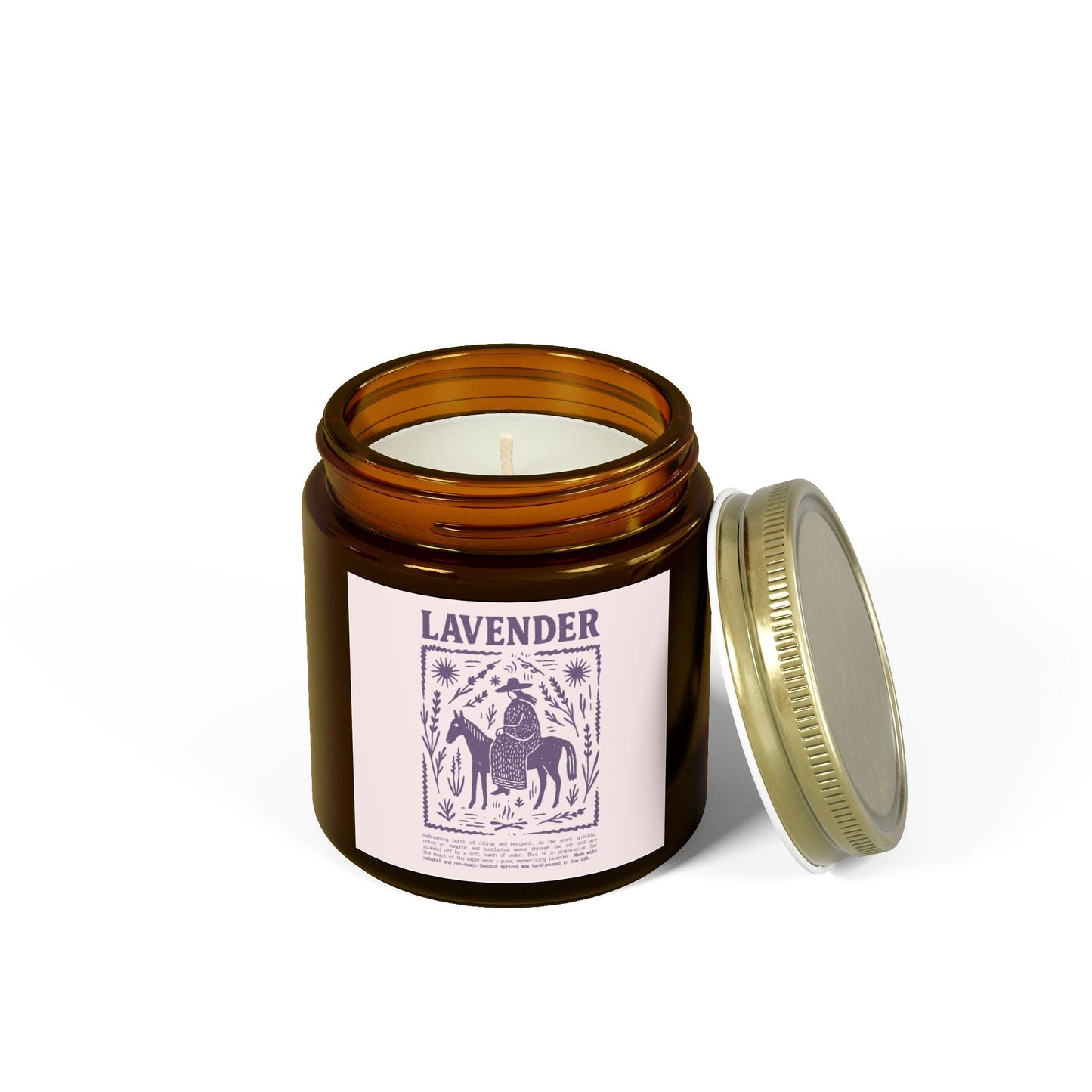 Lavender Scented Candle