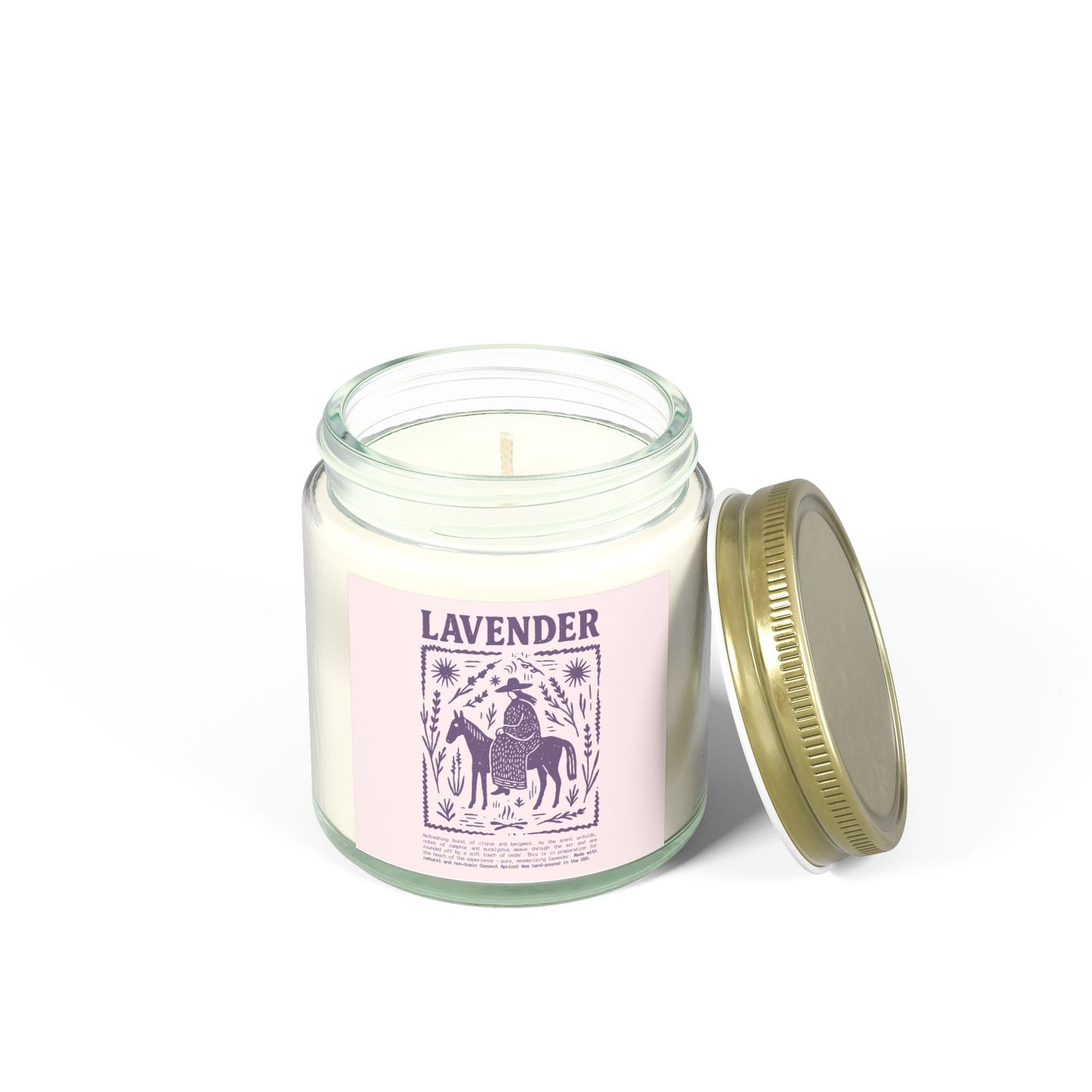 Lavender Scented Candle