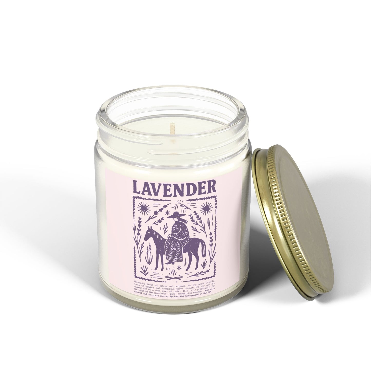 Lavender Scented Candle