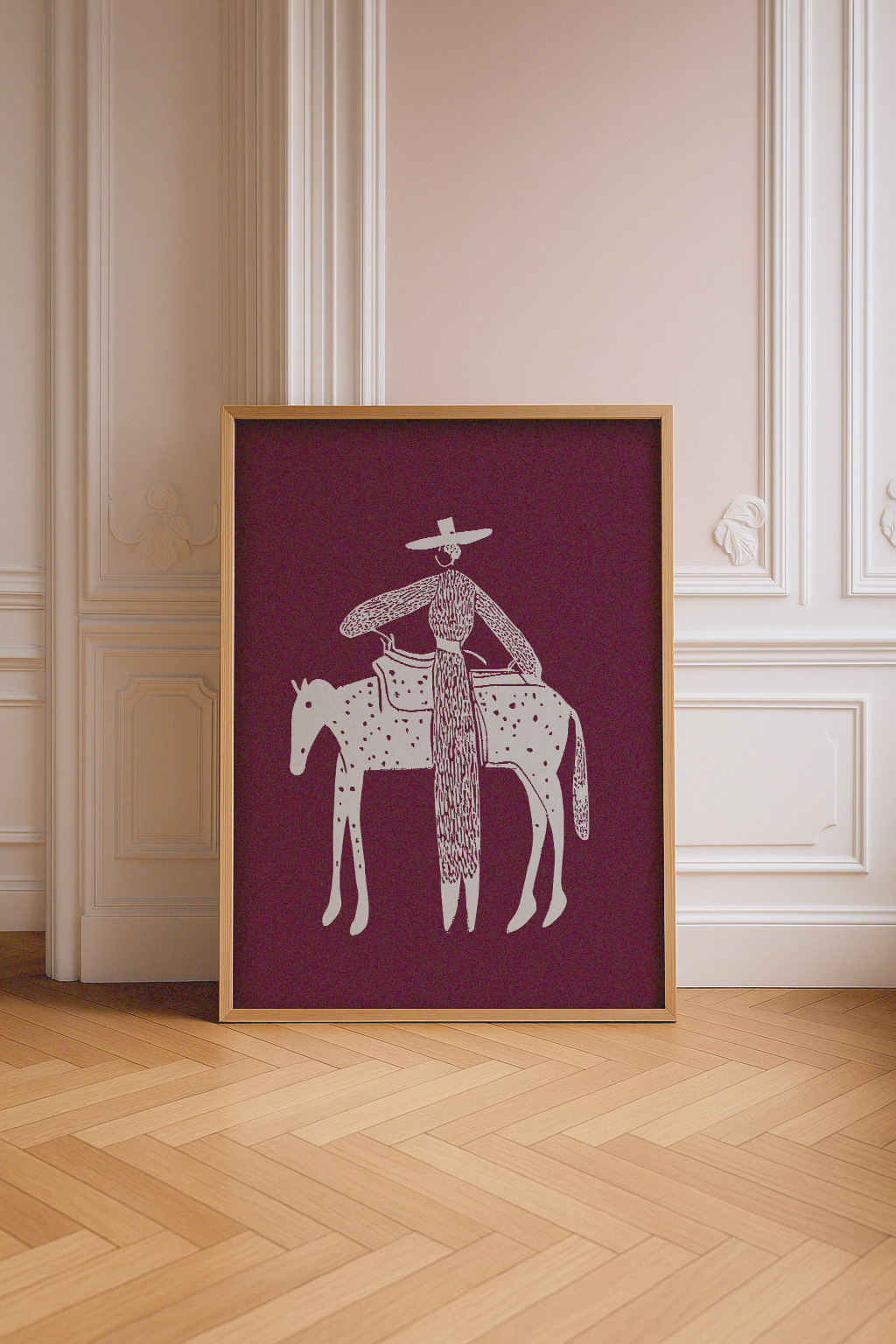 Solo Steady Vino Framed Print