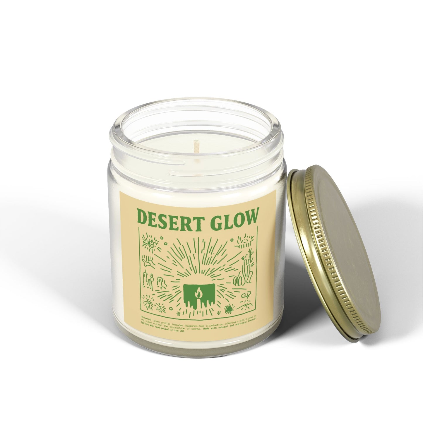 Desert Glow Unscented Candle