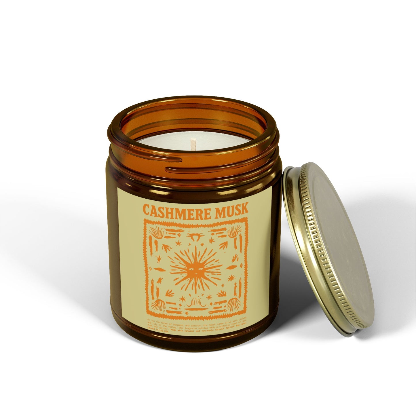 Cashmere Musk Scented Candle