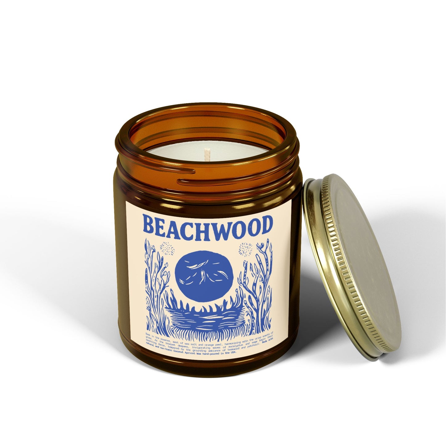Beachwood Scented Candle