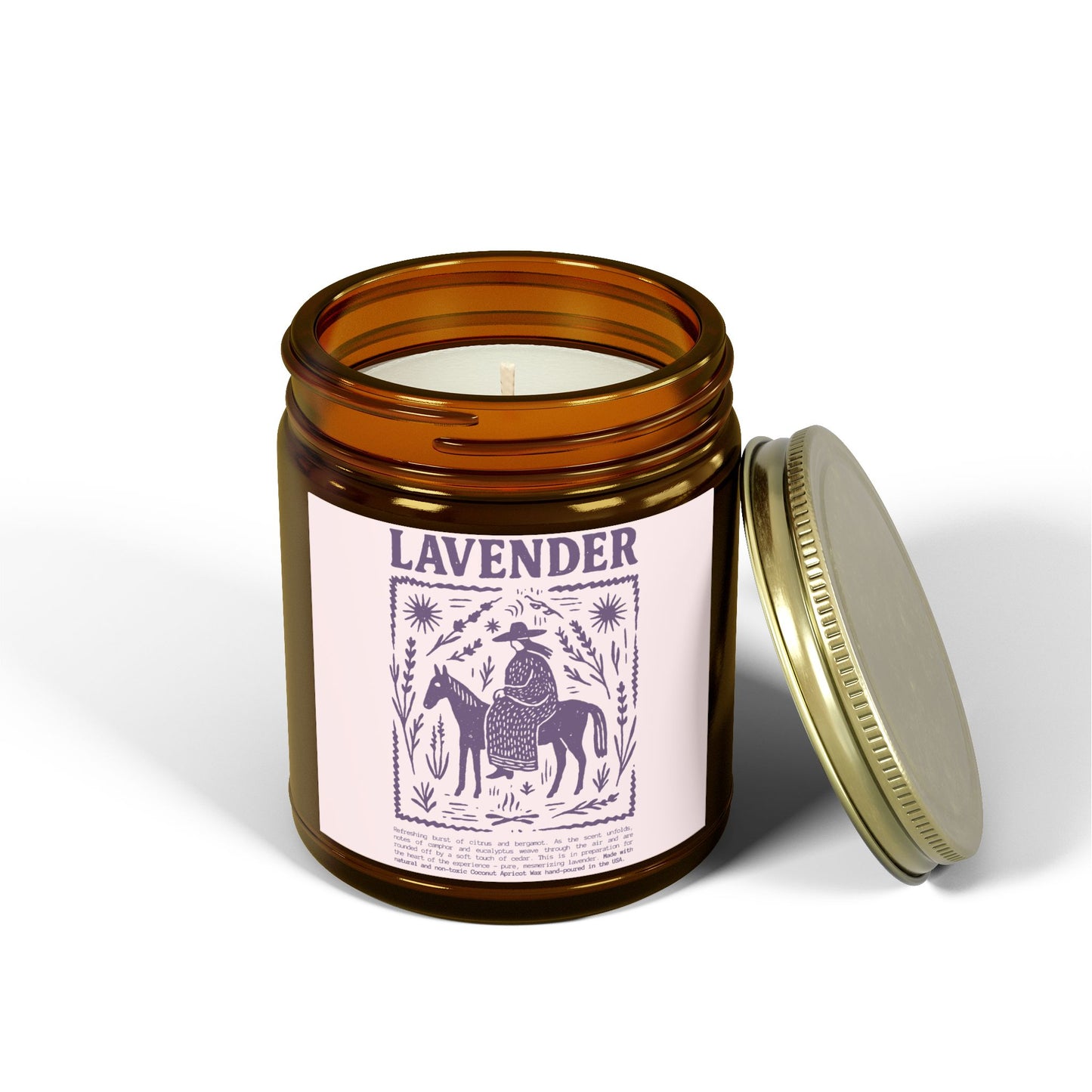 Lavender Scented Candle