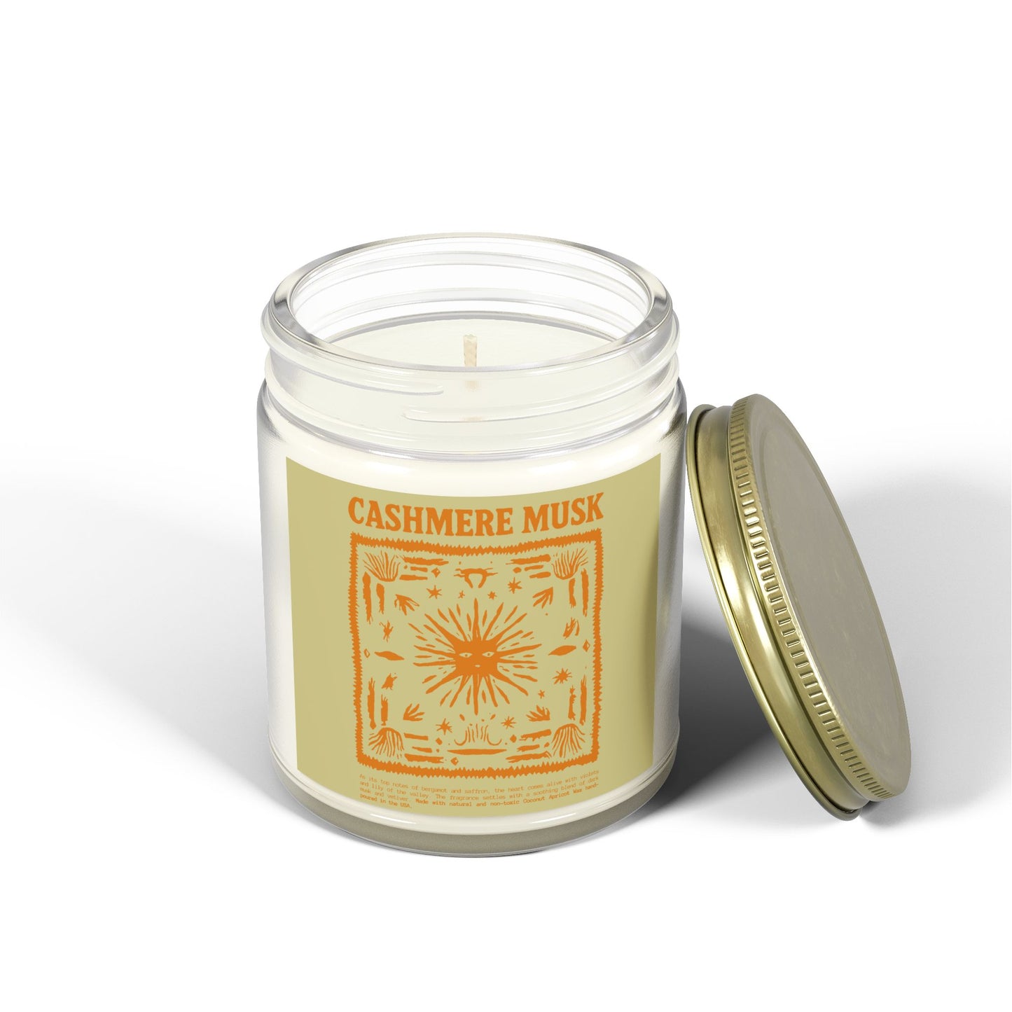 Cashmere Musk Scented Candle