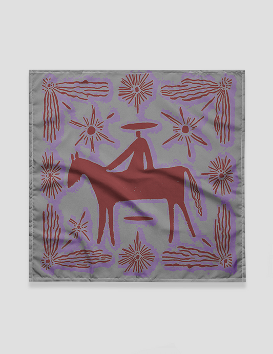Bandito Purple Clay Bandana